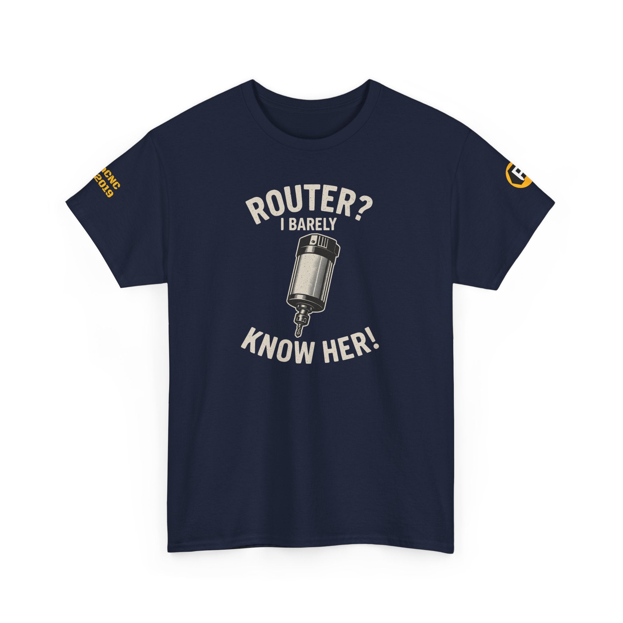 Router Joke Unisex Cotton Tee, Funny Graphic Tee, Tech Humor Shirt, Gift for Geek, Casual Wear, Quirky Present
