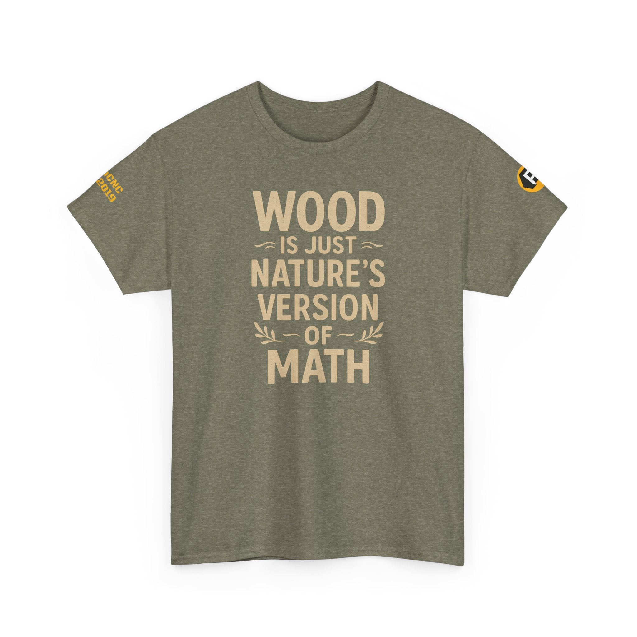 Nature's Math Unisex Heavy Cotton Tee | Perfect Gift for Nature Lovers, Eco-Friendly Apparel, Casual Wear, Funny T-Shirt, [...]