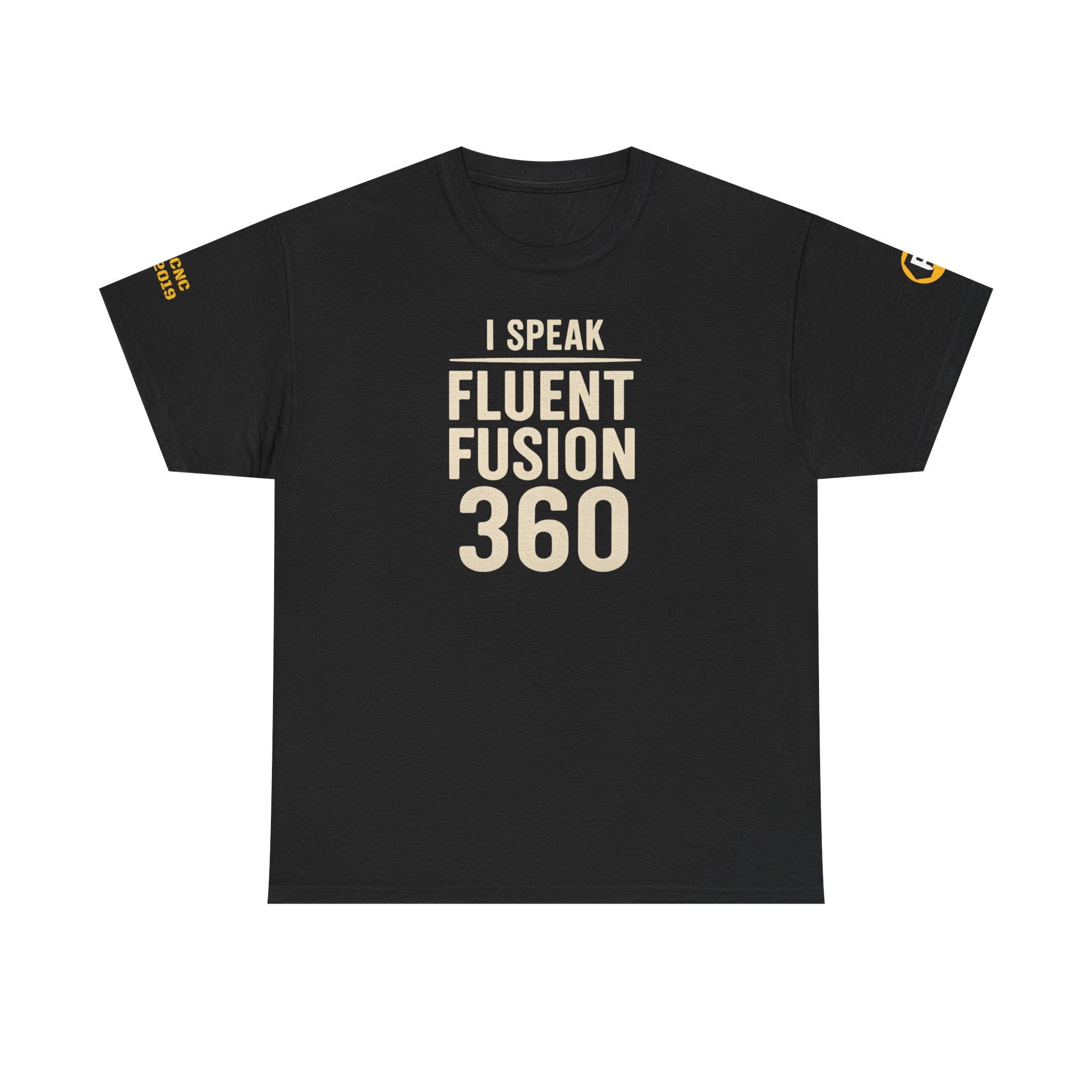 Fluent Fusion 360 Tee, Funny Graphic Shirt, Unisex Cotton Tee, Cool Tech T-Shirt, Gift for Programmers, Casual Wear