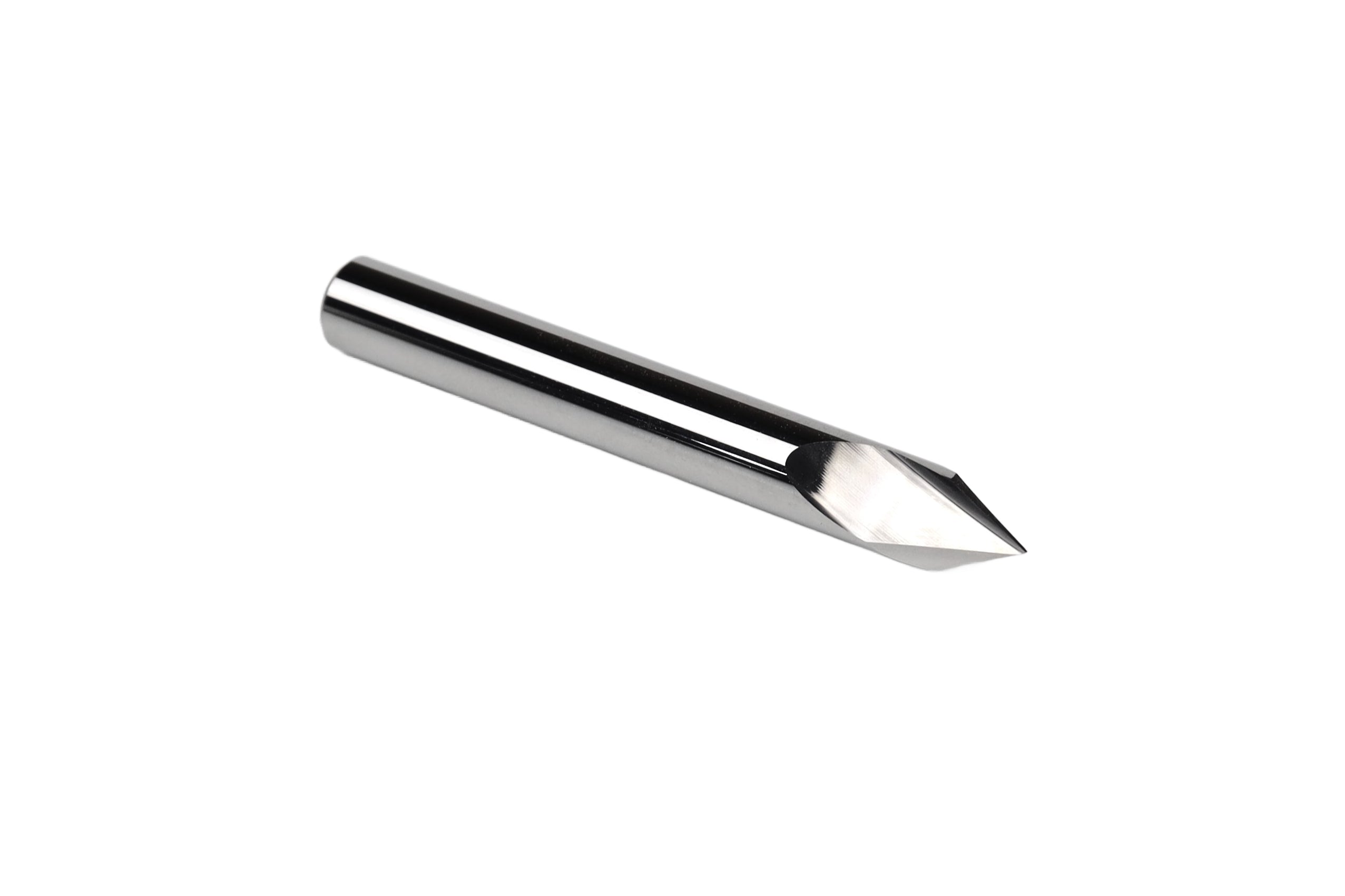 Ultra-Clean Cutting 60 Degree V-bit for CNC Routers, 1/4 Shank