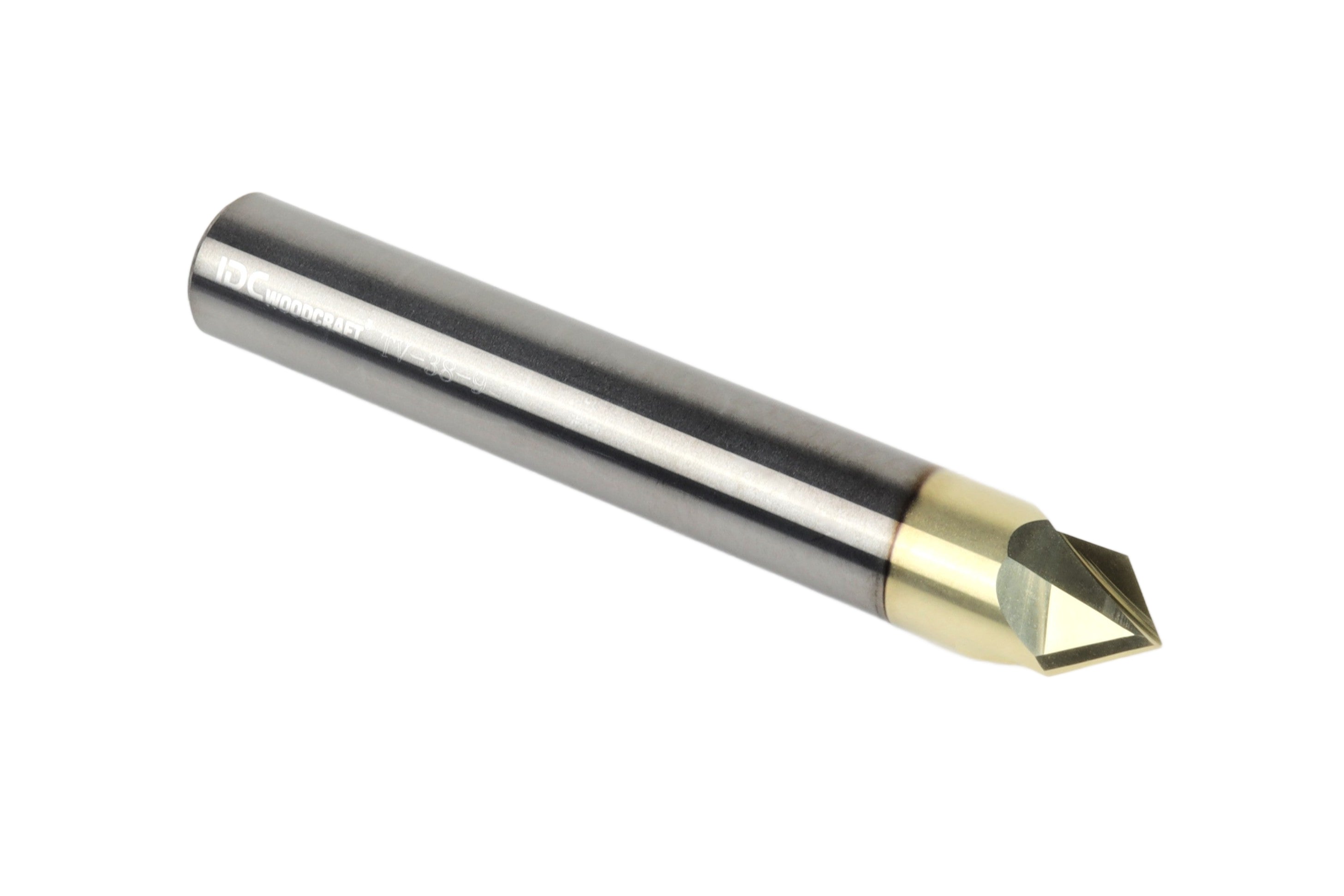 Ultra-Clean Cutting 90 Degree V-bit for CNC Routers, 3/8 Shank – PwnCNC