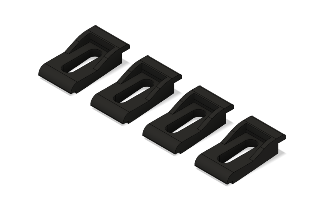 Toe Clamp Set Of 4 PwnCNC toe-clamp-set-of-4-pwncnc