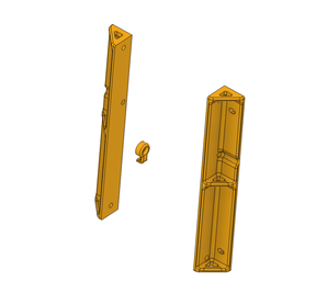 Enclosed VFD Side-Mount Brackets