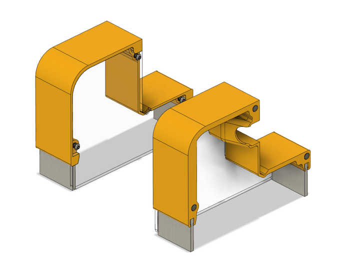 Stepper Covers for Shapeoko 4 Maker Files